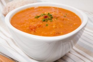 Zuppa di lenticchie rosse 