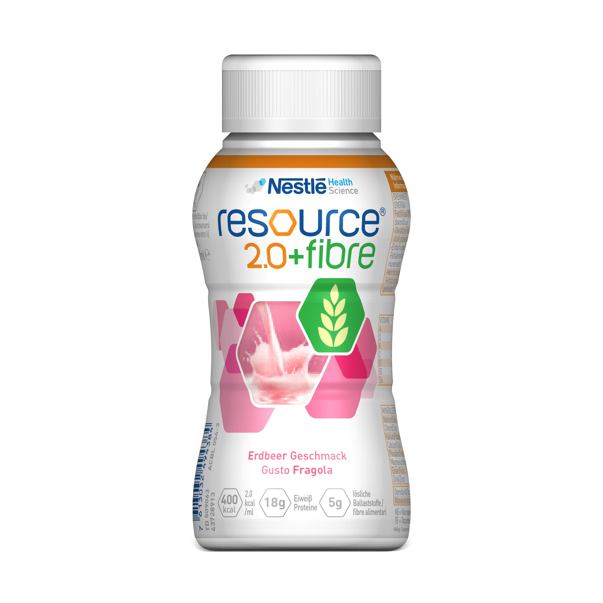 Resource 2.0+Fibre fragola 