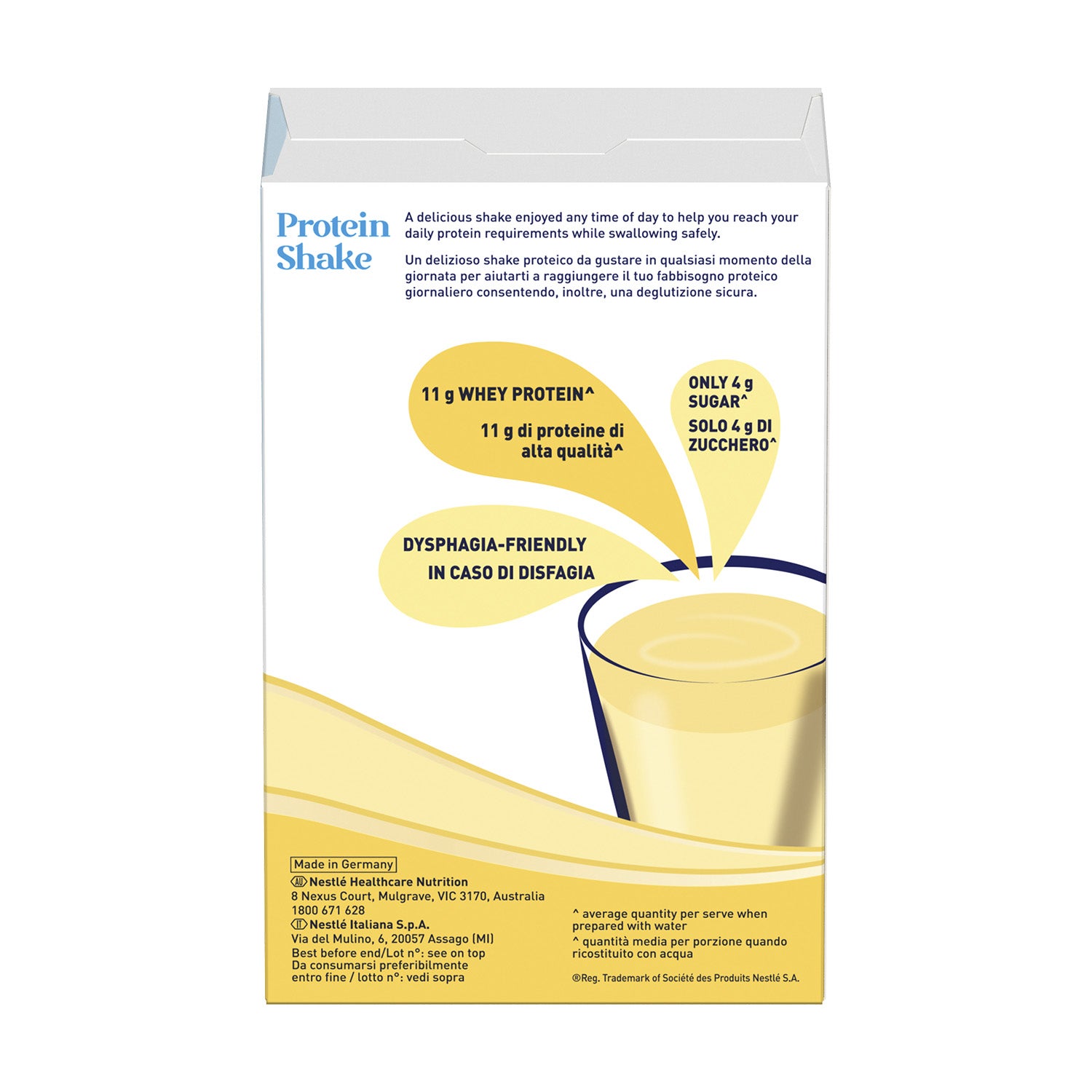 ThickenUp Protein Shake Vaniglia