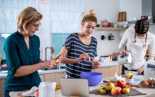 people cooking